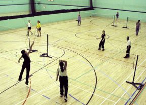 Badminton court hire