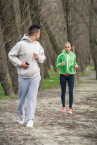 couple chasing